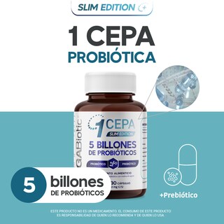 Foto 2 | Probióticos Slim Edition B. Animalis Megabiotic 30 Caps