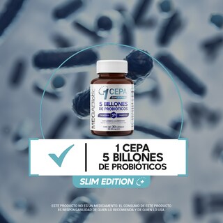 Foto 4 | Probióticos Slim Edition B. Animalis Megabiotic 30 Caps