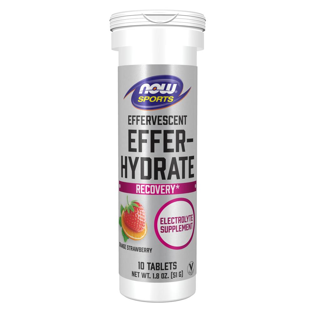 Foto 2 pulgar | Electrolitos Now Effervescent Effer-hydrate 10 Tabletas