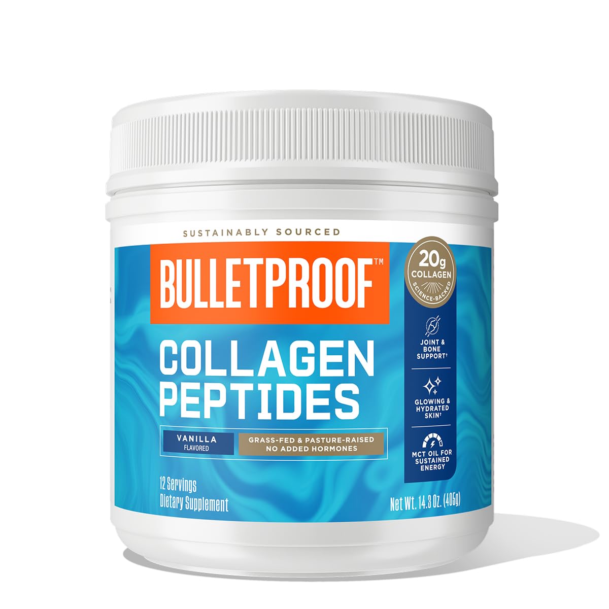 Foto 2 pulgar | Suplemento de Péptidos de Colágeno de Vainilla Bulletproof con MCT 405 g - Venta Internacional