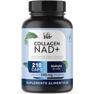 Foto 1 | Life 360+ Collagen Nad+ 210 Caps Nad Y Colágeno Hidrolizado
