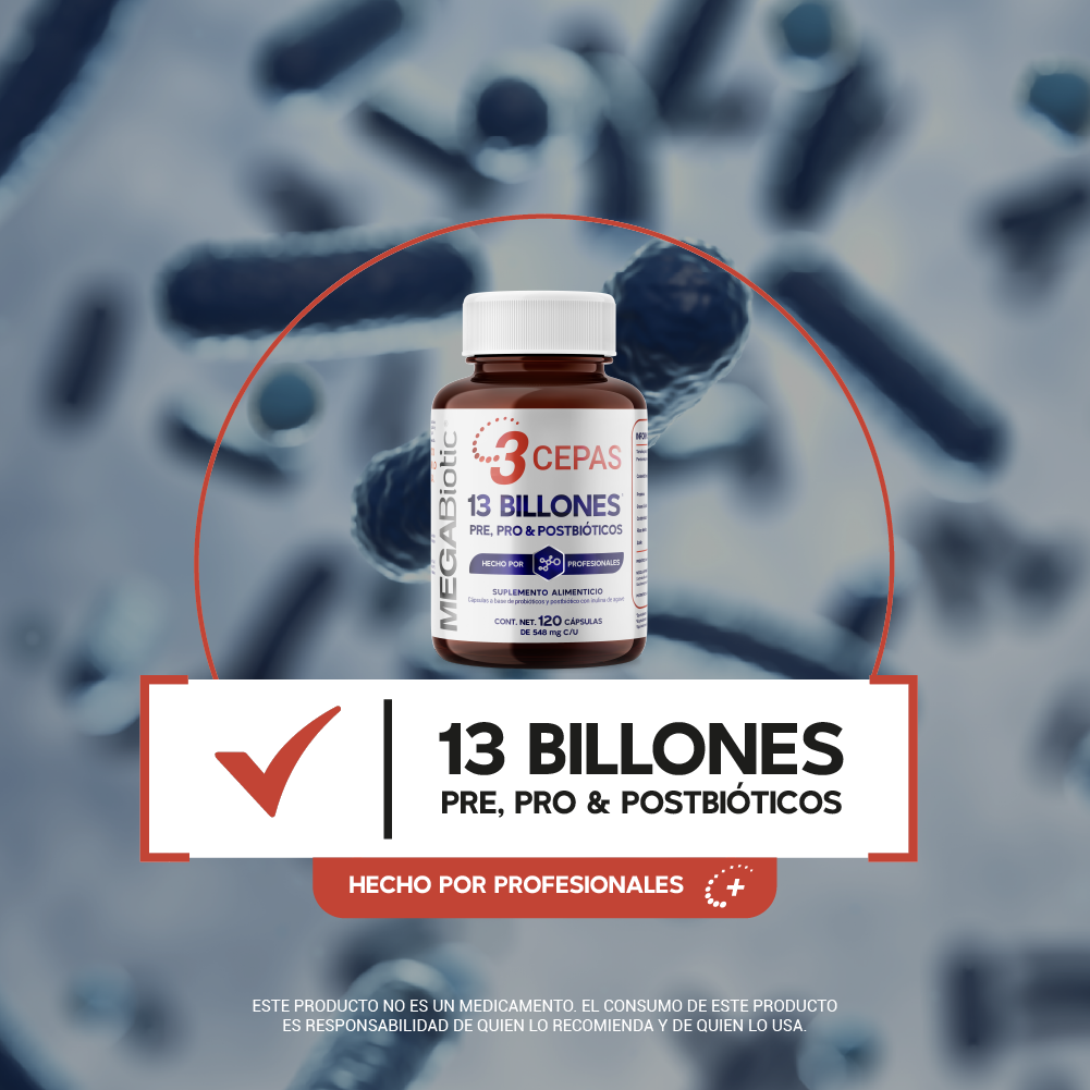 Foto 5 pulgar | Pre Pro Y Postbióticos Megabiotic 120 Caps Probióticos