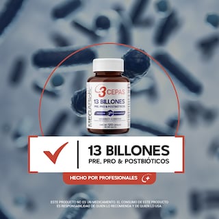 Foto 4 | Pre Pro Y Postbióticos Megabiotic 120 Caps Probióticos