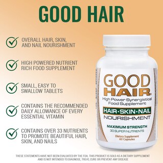 Foto 3 | Suplemento Century Systems Good Hair Maximum Strength 60 Cápsulas - Venta Internacional.