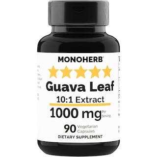 Foto 1 | Suplemento Monoherb De Extracto De Hoja De Guayaba 1000 Mg - 90 Cápsulas - Venta Internacional.