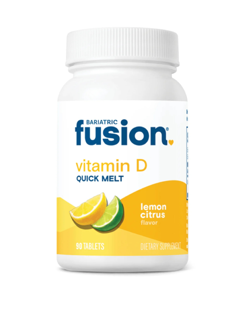 Suplemento Bariatrico Bariatric Fusion Vitamin D Quick Melt Lemon Citrus 90 Tabletas