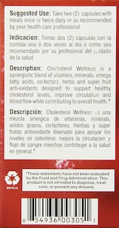 Foto 2 | Suplemento Bio Nutrition Cholesterol Wellness - Venta Internacional.