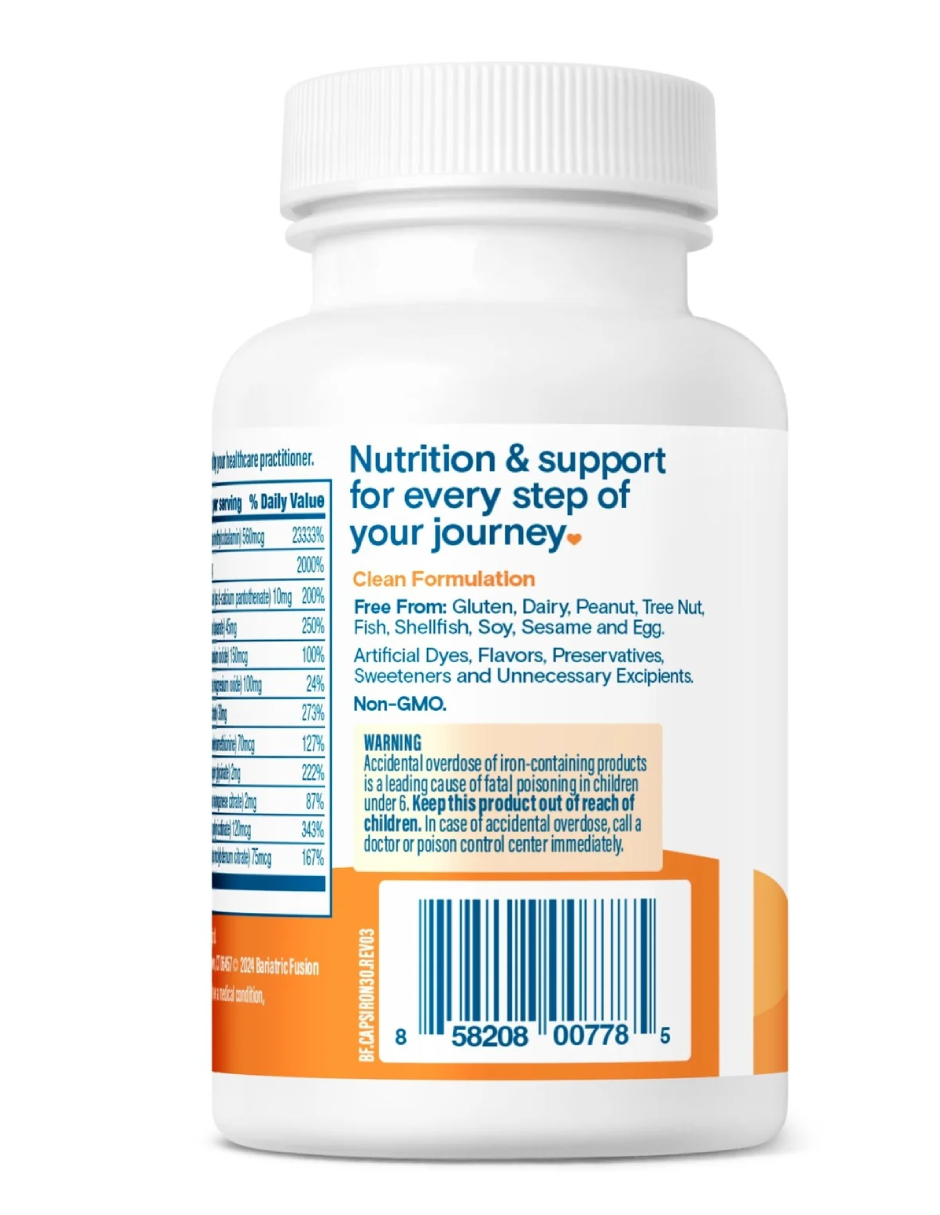 Foto 5 pulgar | Suplemento Bariatrico Bariatric Fusion Multivitamin One Per Day 30 Capsulas