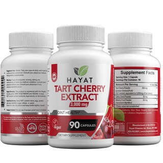 Foto 4 | Suplemento Hayat Vitamins Vegan Natural Tarta Cereza 3000 Mg - Venta Internacional.