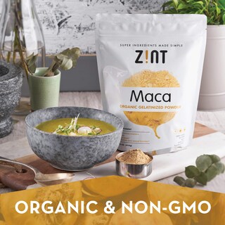 Foto 3 | Suplemento Zint De Maca Orgánica En Polvo, 240 Ml, Paleo Gelatinizada - Venta Internacional.