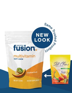 Foto 3 | Suplemento Bariatric Fusion Multivitamin Tropical Fruit 60 Masticables Post Cirugía Bariátrica Alta Absorción y Sin