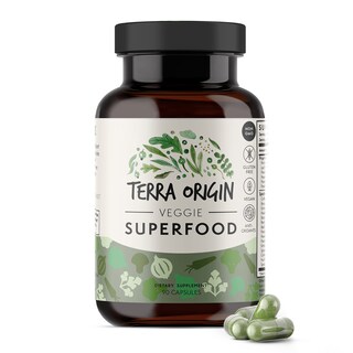 Foto 1 | Cápsulas Vegetarianas Superfood Terra Origin 90 Cápsulas - Venta Internacional.