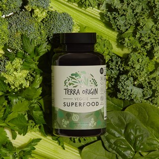 Foto 4 | Cápsulas Vegetarianas Superfood Terra Origin 90 Cápsulas - Venta Internacional.