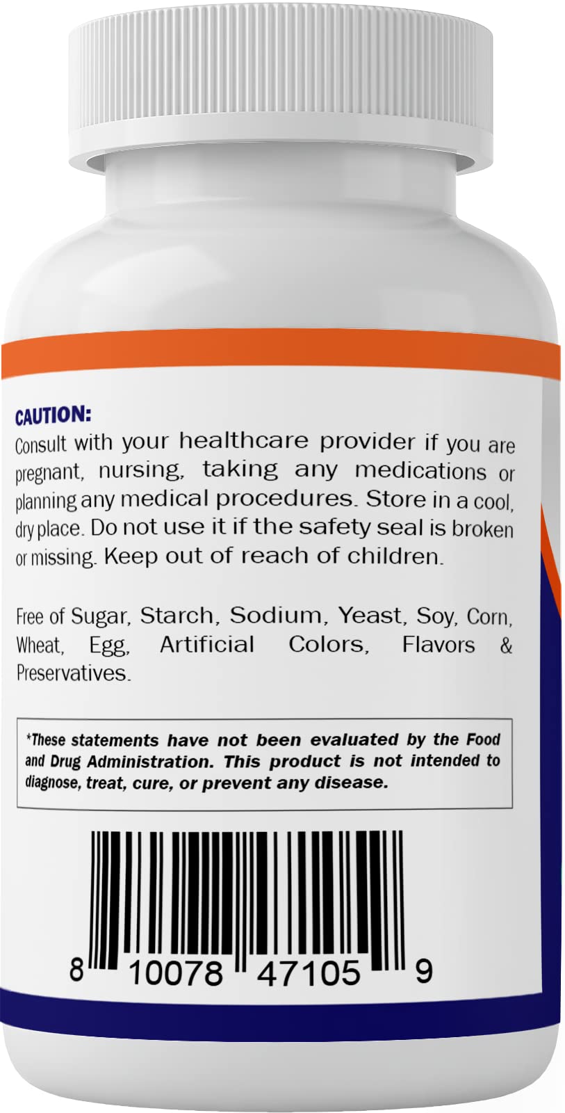 Foto 6 pulgar | Suplemento Vitamático De Apigenina 50 Mg 120 Cápsulas Vegetarianas - Venta Internacional.