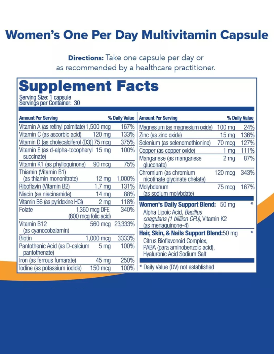 Foto 4 pulgar | Suplemento Bariatrico Bariatric Fusion Women's One Per Day Multivitamin 30 Caps