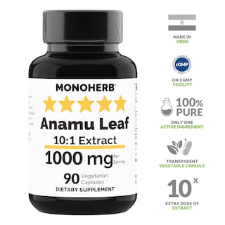 Foto 3 | Suplemento Monoherb: Extracto Puro De Hoja De Anamú, 1000 Mg, 90 Cápsulas - Venta Internacional.