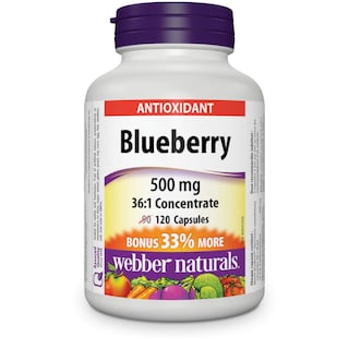 Foto 1 | Suplemento De Concentrado De Arándanos Webber Naturals 500 Mg 120 Cápsulas - Venta Internacional.