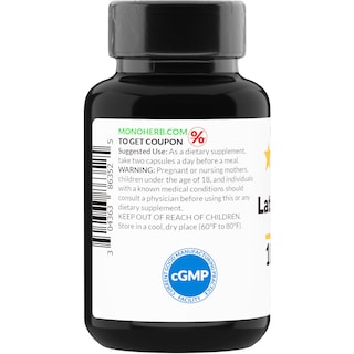 Foto 4 | Suplemento De Extracto De Hoja De Crinum Latifolium Monoherb 1000 Mg - Venta Internacional.