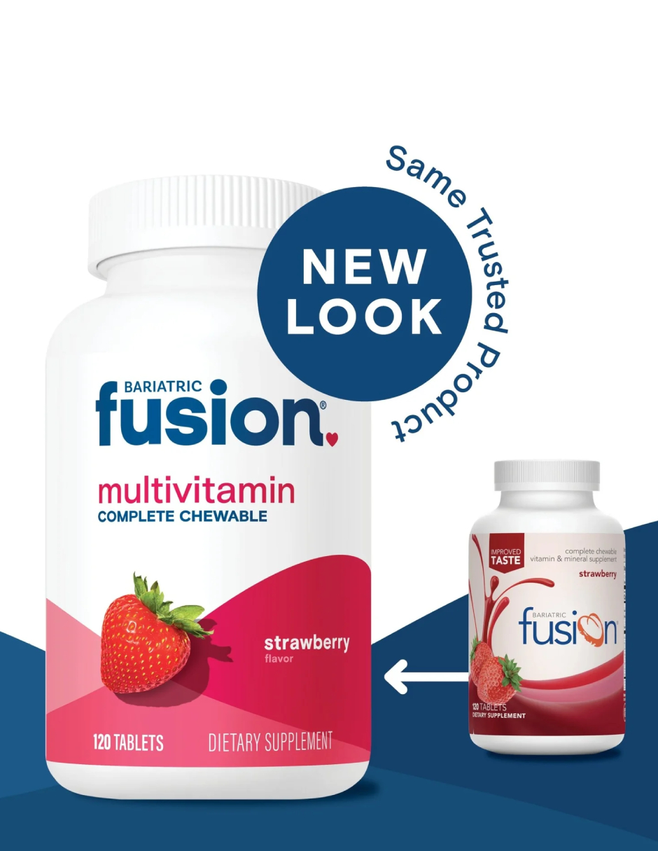 Foto 3 pulgar | Suplemento Bariatrico Bariatric Fusion Multivitamínico Strawberry Fresa 120 Tabs