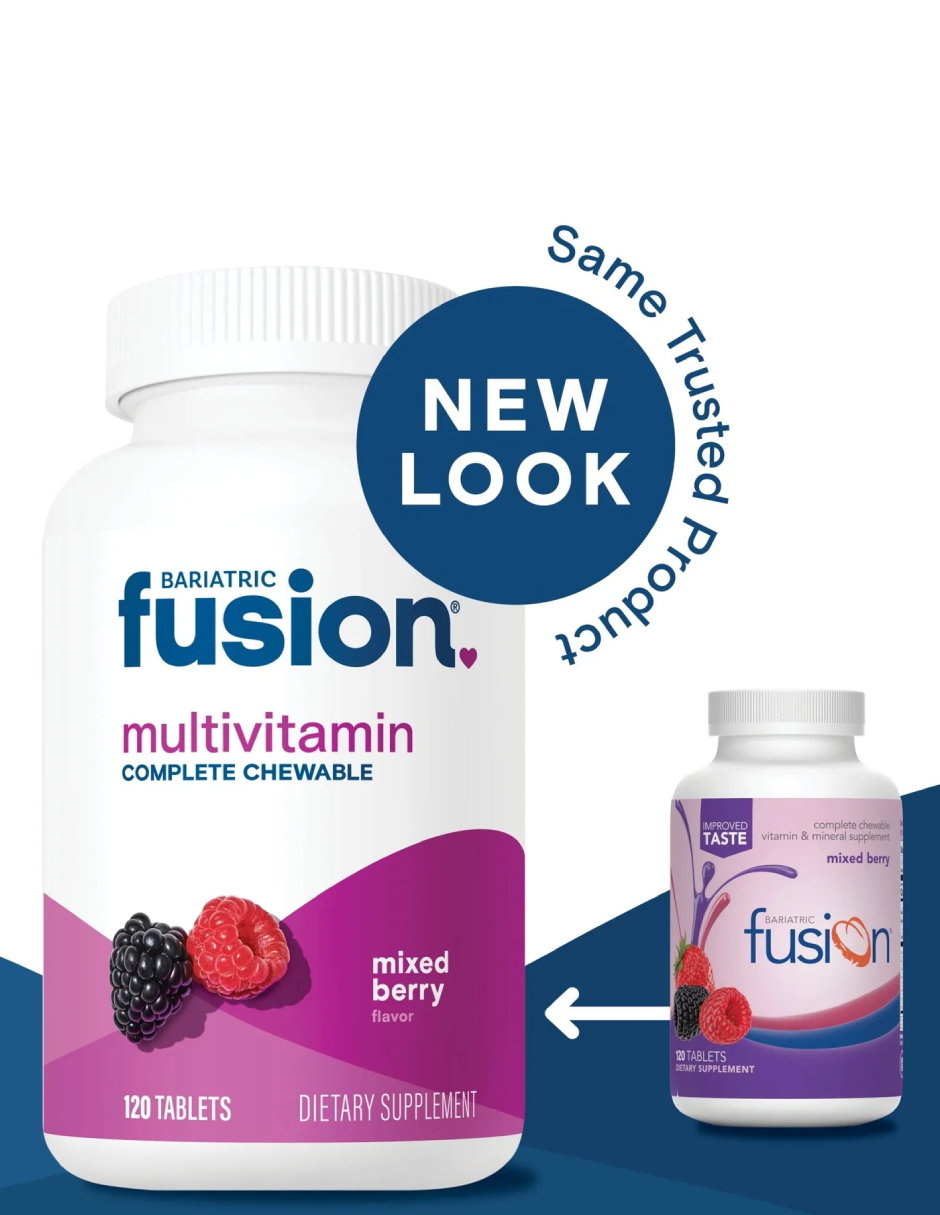 Foto 3 pulgar | Suplemento Bariatrico Bariatric Fusion Mixed Berry Multivitamínico 120 Tabs