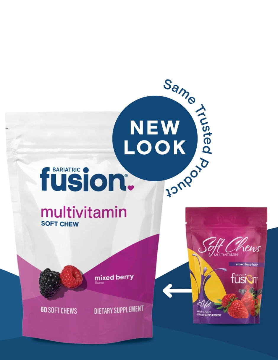 Foto 3 pulgar | Suplemento Bariatric Fusion Multivitamin 60 Masticables Bariátrico Mixed Berry para Post Cirugía Sin Gluten