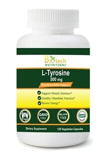 Foto 5 | Suplemento Biotech Nutritions L-tirosina 500 Mg 120 Cápsulas - Venta Internacional.