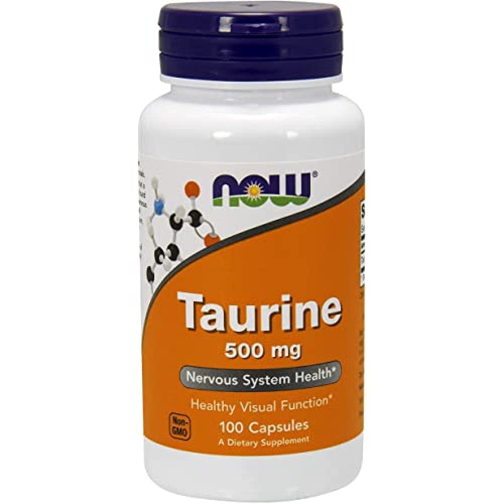 Foto 1 | Supplement Now Foods Taurina 500 Mg Cápsulas 100 Unidades - Venta Internacional.