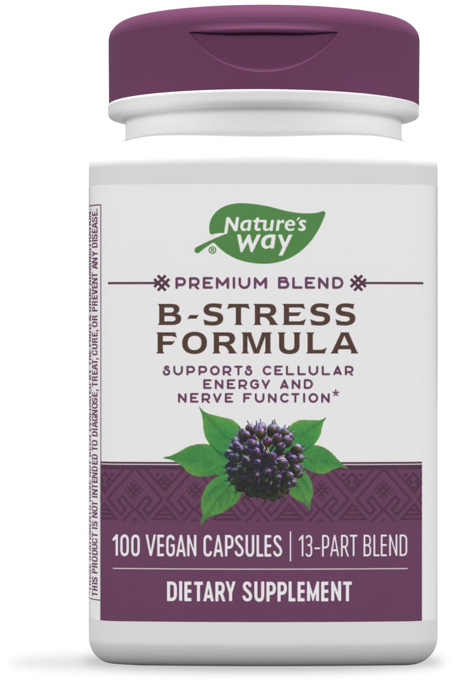 Foto 2 pulgar | Suplemento Nature's Way B-stress Formula 100 Cápsulas Veganas - Venta Internacional.