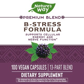 Foto 5 | Suplemento Nature's Way B-stress Formula 100 Cápsulas Veganas - Venta Internacional.