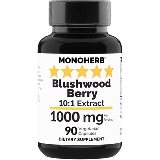 Foto 1 | Suplemento Monoherb: Extracto De Bayas De Blushwood, 1000 Mg, 90 Cápsulas - Venta Internacional.