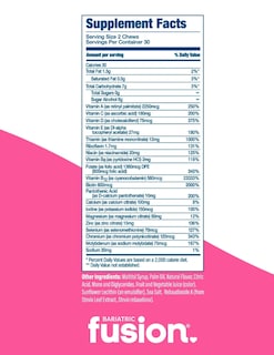 Foto 3 | Suplemento Bariátrico Bariatric Fusion Multivitamin Watermelon 60 Masticables