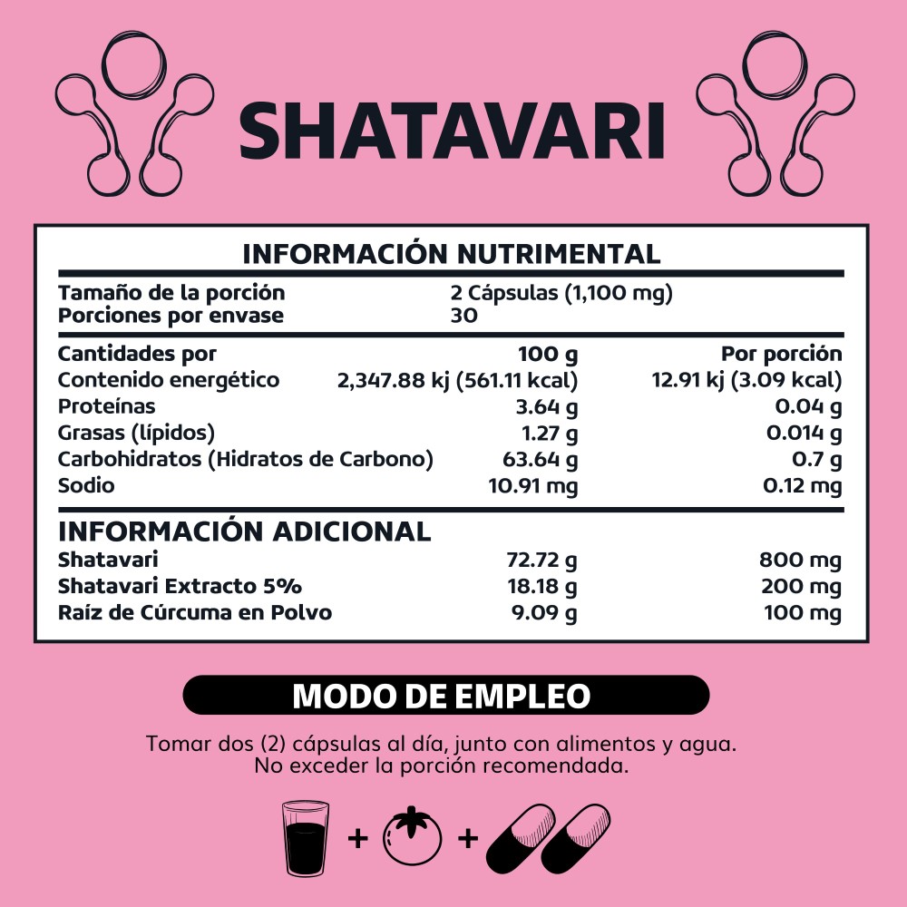Foto 7 pulgar | Suplemento Alimenticio Shatavari Con Raíz De Cúrcuma Beyond Vitamins 60 Cápsulas