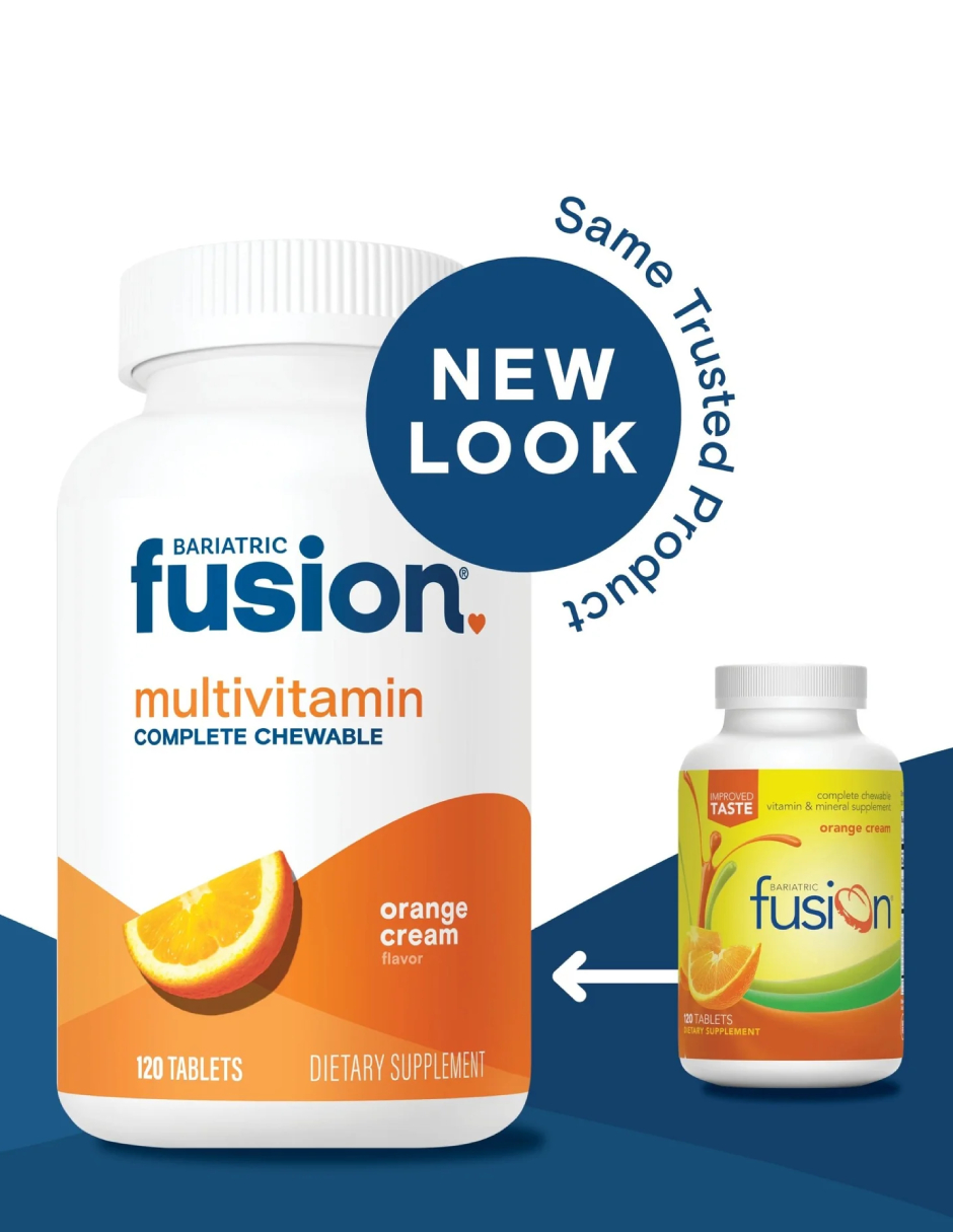 Foto 3 pulgar | Suplemento Bariatrico Bariatric Fusion Multivitamínico Naranja 120 Tabletas