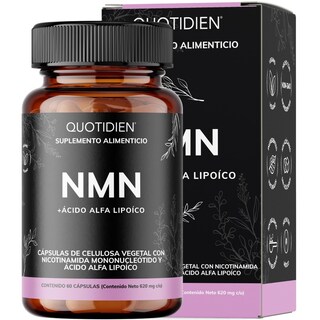 Foto 1 | Suplemento Alimenticio Nmn Acido Alfa Lipoico Glicinato De Magnesio Quotidien 60 Cápsulas