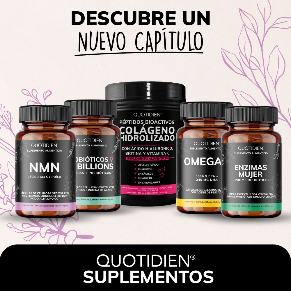 Foto 7 | Suplemento Alimenticio Nmn Acido Alfa Lipoico Glicinato De Magnesio Quotidien 60 Cápsulas