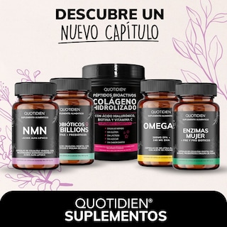 Foto 7 | Suplemento Alimenticio Nmn Acido Alfa Lipoico Glicinato De Magnesio Quotidien 60 Cápsulas