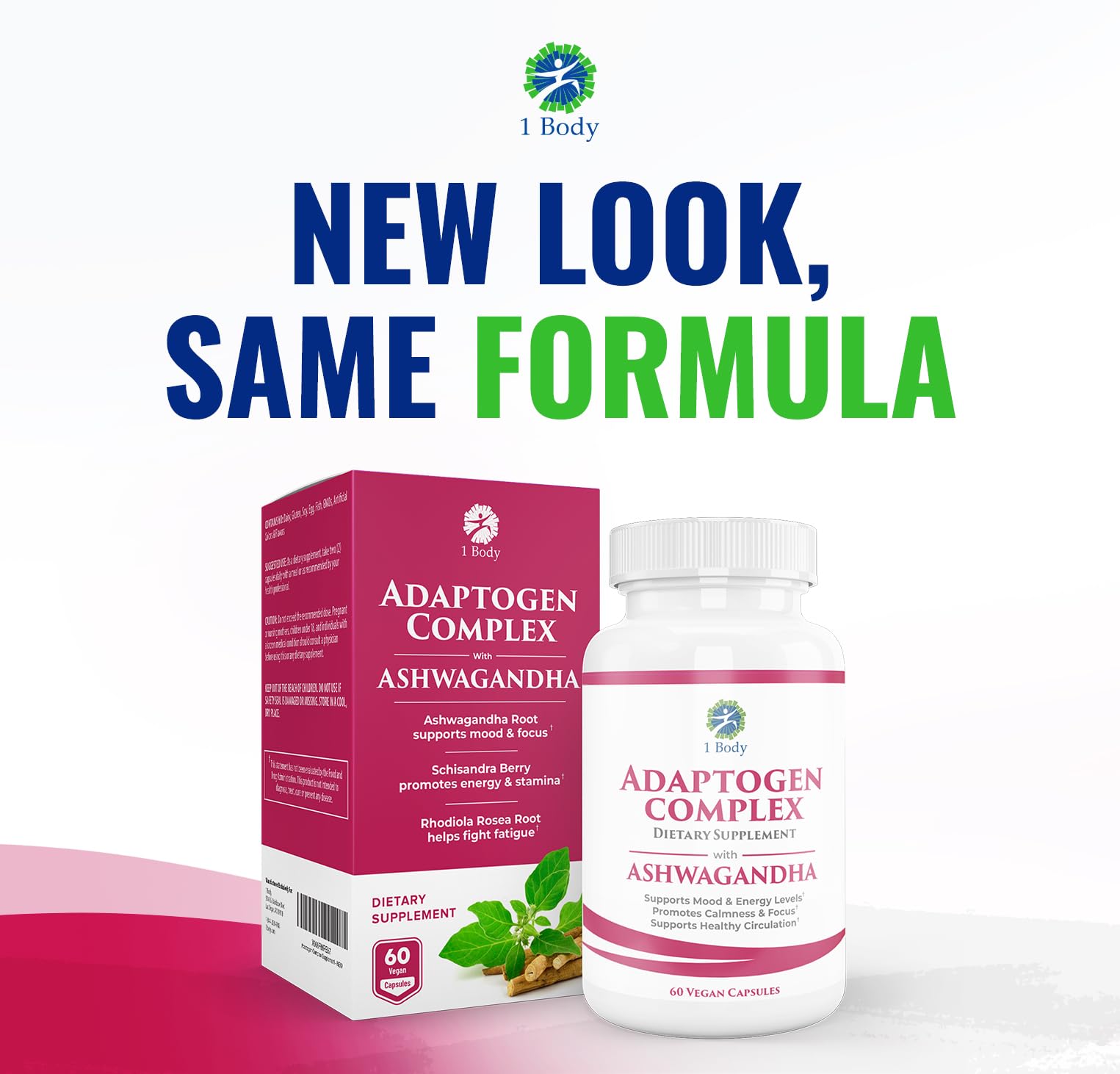 Foto 8 pulgar | Suplemento 1 Body Adrenal Support Cortisol  - Venta Internacional