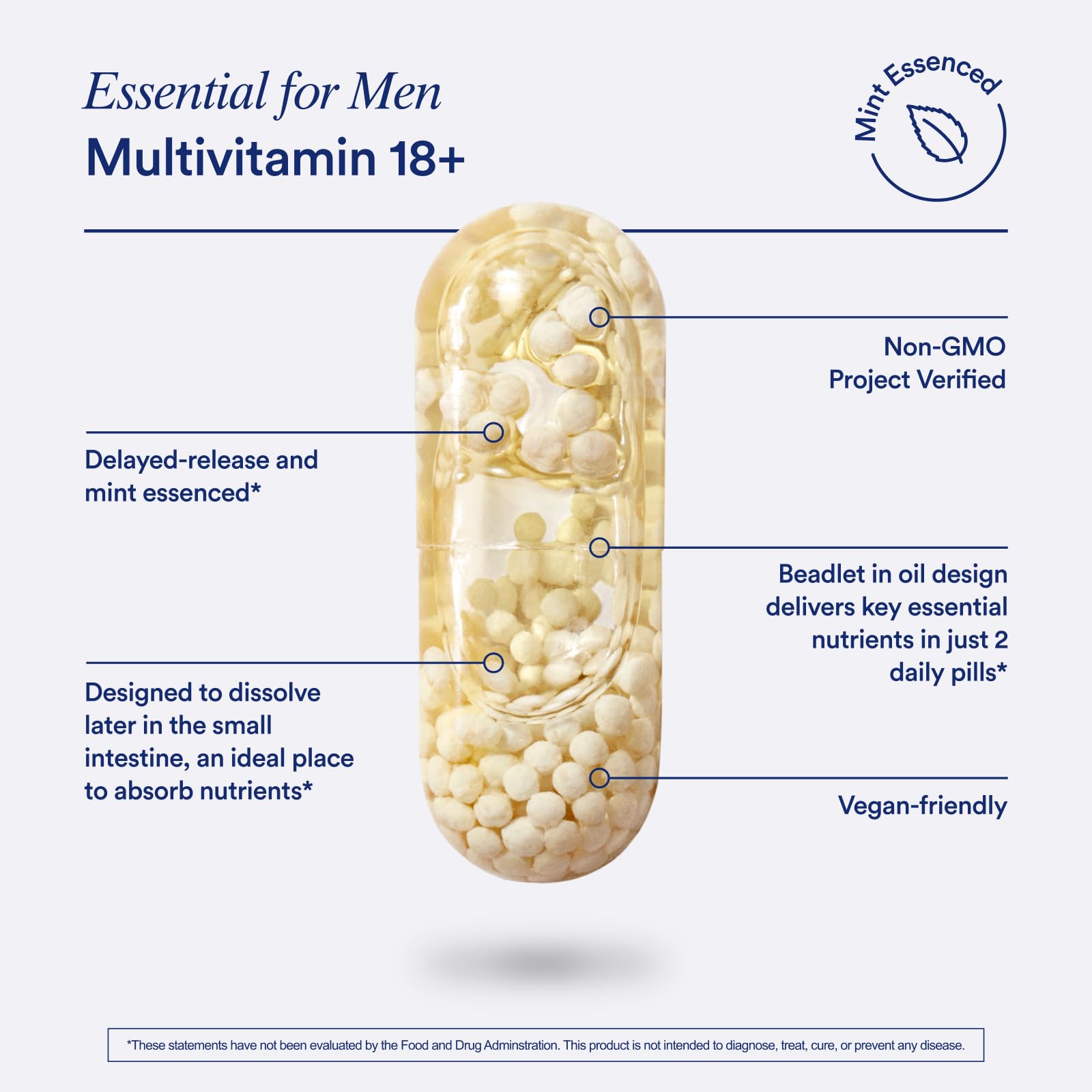 Foto 4 pulgar | Suplemento Ritual Essential Para Hombres Mayores De 18 Años Con Zinc, Vitamina A Y D3 - Venta Internacional.