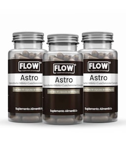 Foto 1 | Flow Vitaminas Minerales Y Suplementos Astro Con Tepezcohuite, Sábila, Cuachalalate Y Cancerina Con 270 Cápsulas