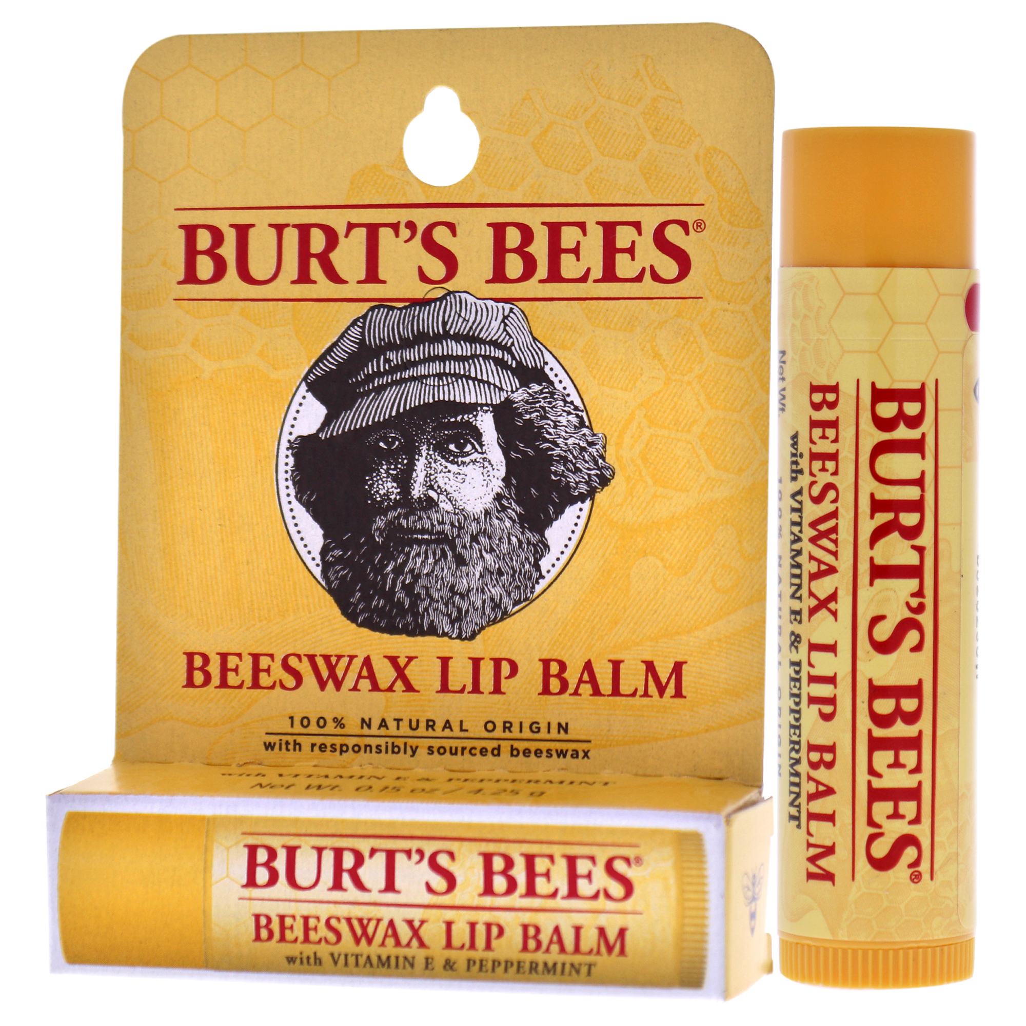 Foto 5 pulgar | Bálsamo Labial Burts Bees Cera De Abejas Con Vitamina E Y Aceite De Menta - Venta Internacional