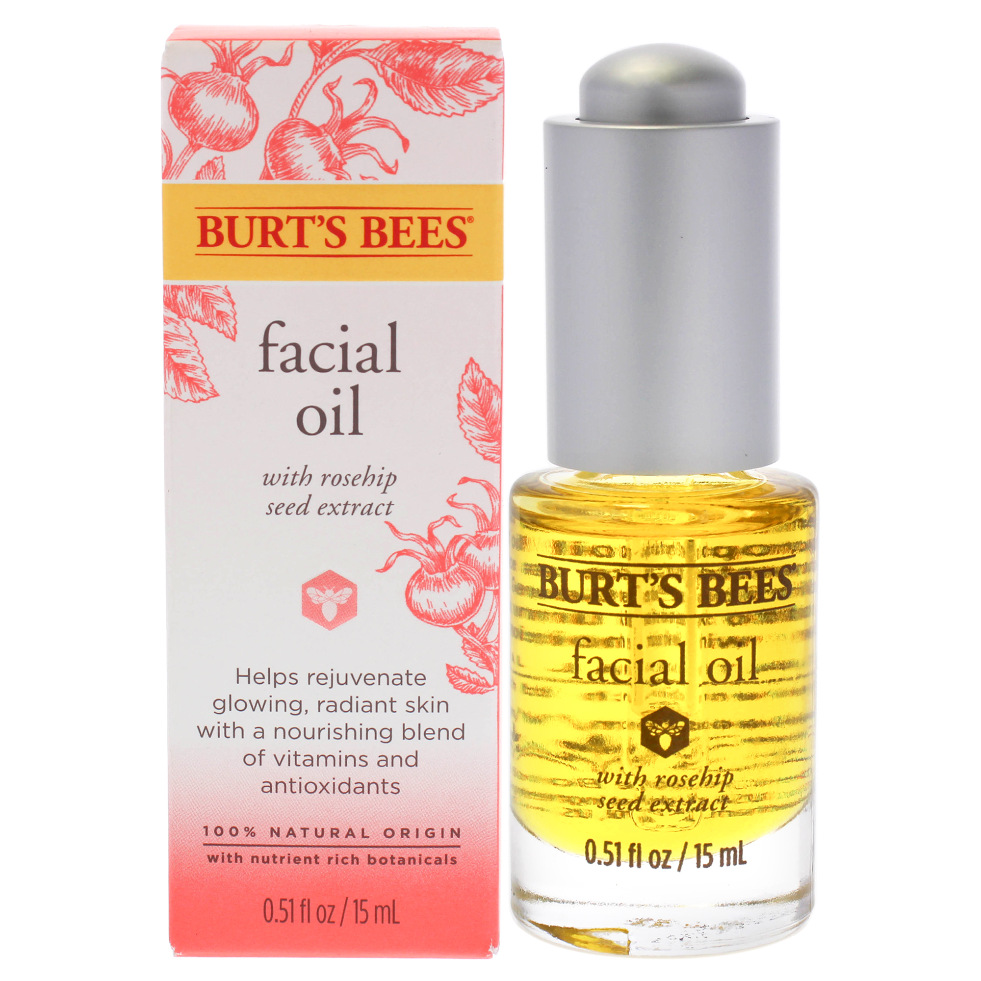 Foto 1 | Aceite Facial Burts Bees Rejuvenecedor De 15 Ml Para Mujer - Venta Internacional.