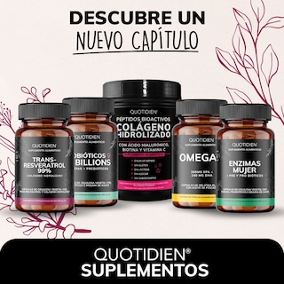 Foto 7 | Suplemento Alimenticio Trans Resveratrol Con Colágeno Hidrolizado Y Calcio Quotidien 60 Cápsulas