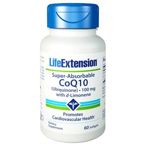 Suplemento Life Extension, 60 Cápsulas Blandas De Coq10 Superabsorbible - Venta Internacional.