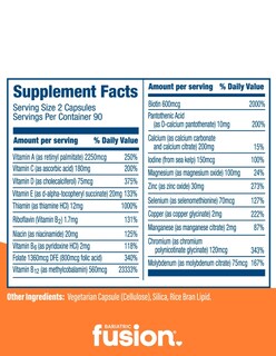 Foto 5 | Bariatric Fusión Multivitamin Cirugía Bariatrica 180 Cápsulas