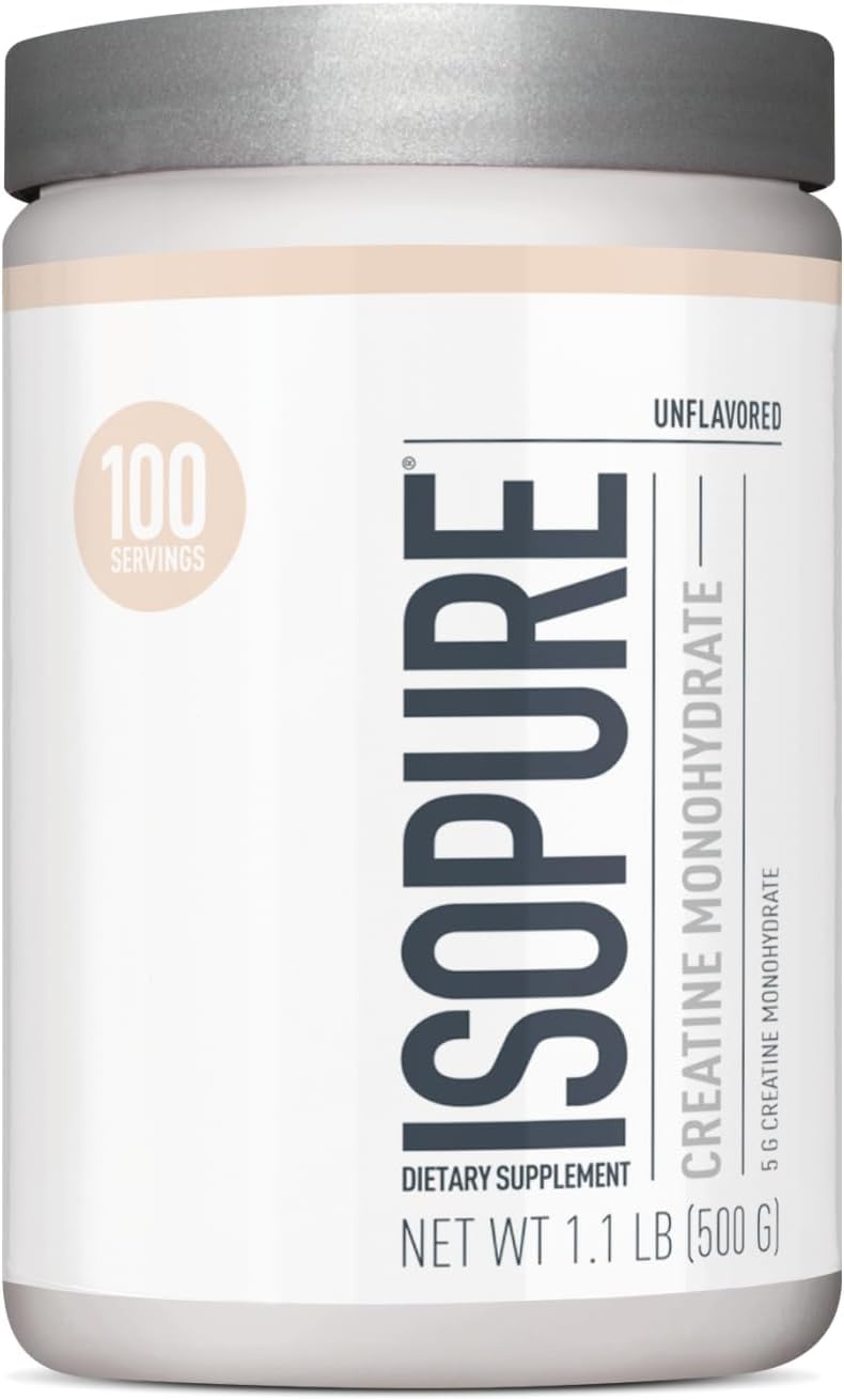 Foto 2 pulgar | Monohidrato De Creatina En Polvo Isopure, Sin Sabor, 500 G, 100 Unidades - Venta Internacional.