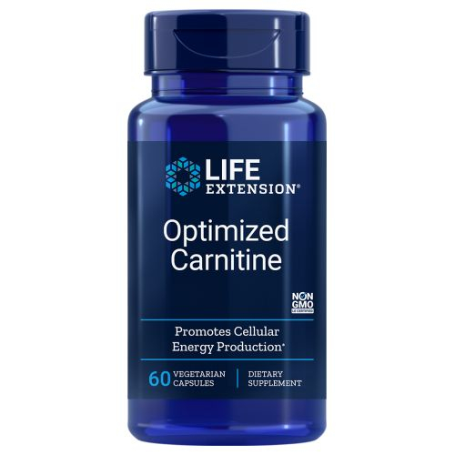 Foto 2 pulgar | Carnitina Optimizada Supplement Life Extension 60 Cápsulas X 4 - Venta Internacional.