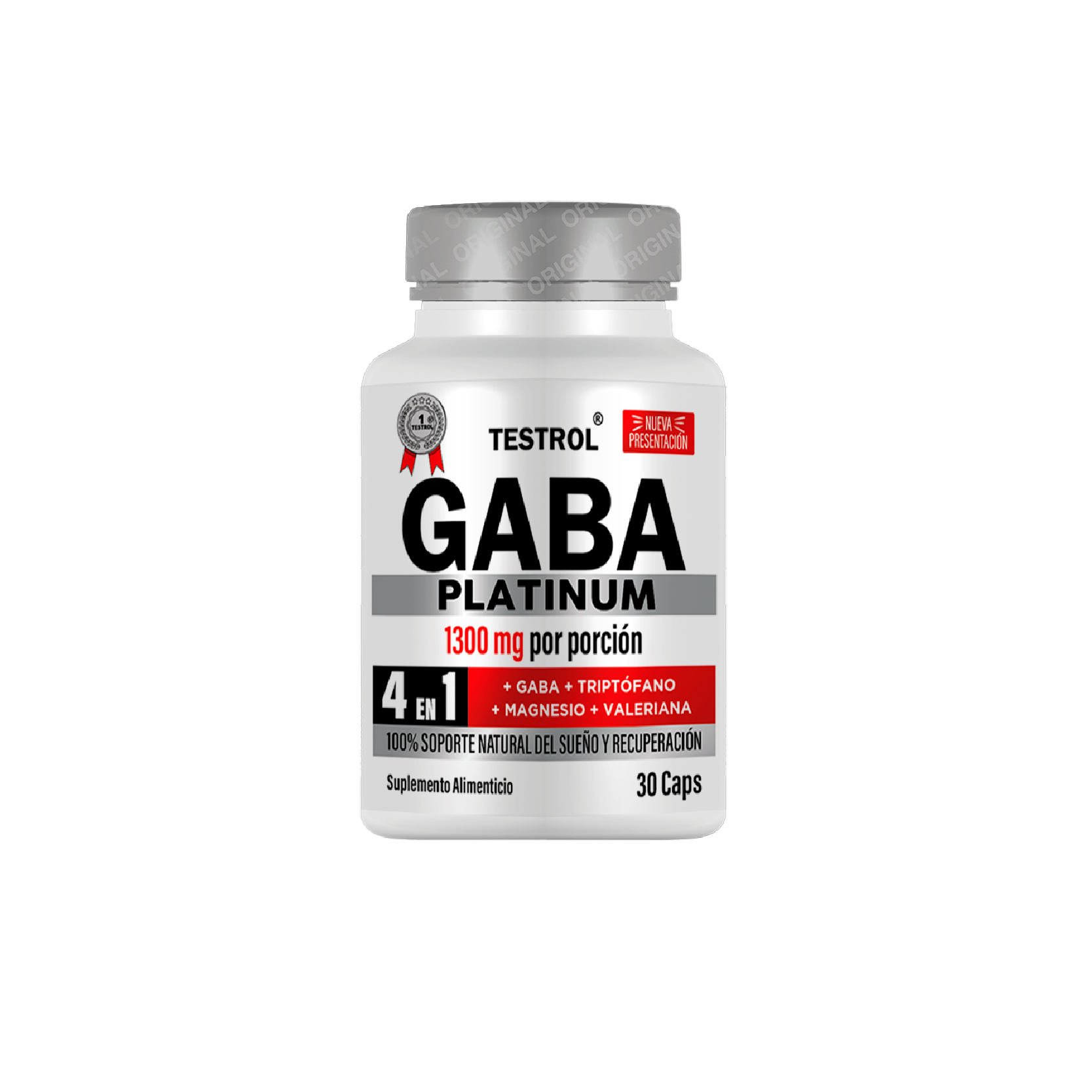 Foto 2 pulgar | Gaba Platinum 4 En 1 Testrol 30 Caps