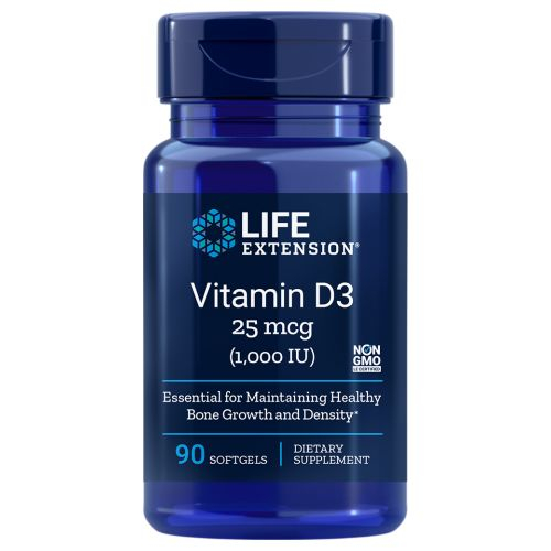Vitamina D3 Supplement Life Extension 90 Cápsulas Blandas (paquete De 6) - Venta Internacional.