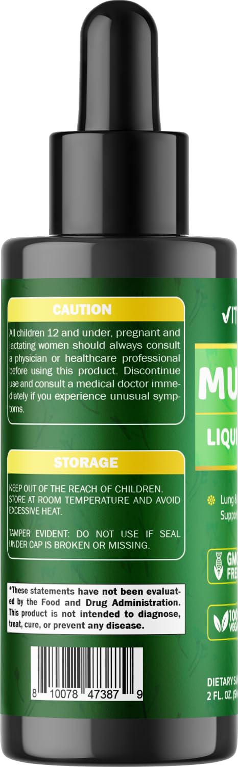 Foto 4 pulgar | Suplemento Vitamático Líquido De Hoja De Gordolobo, 30 Ml, 2 Paquetes - Venta Internacional.