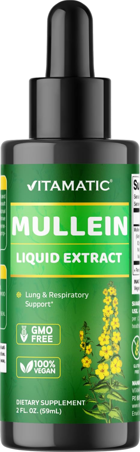Foto 6 pulgar | Suplemento Vitamático Líquido De Hoja De Gordolobo, 30 Ml, 2 Paquetes - Venta Internacional.